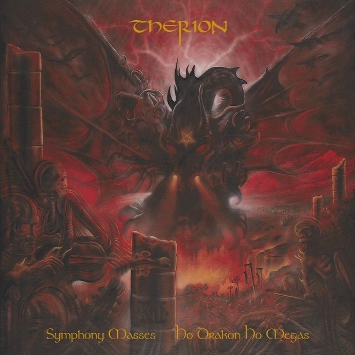 Therion - Symphony Masses: Ho Drakon Ho Megas (CD) (Remastered) (Deluxe Edition)