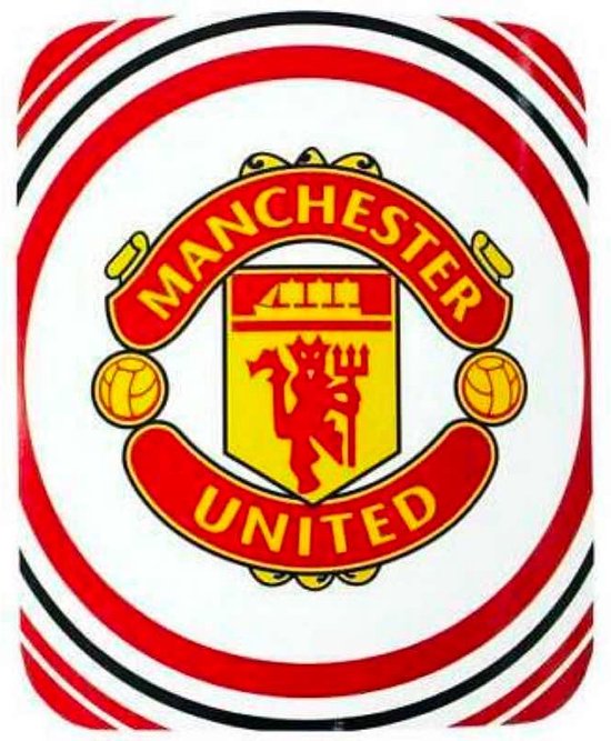 Manchester United Deken - Fleece - 125 x 150 cm