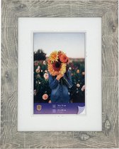 Fotolijst - Henzo - Dahlia - Fotomaat 15x20 cm - Grijs