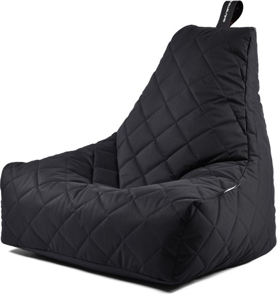 Extreme Lounging outdoor b-bag mighty-b quilted - Zwart