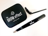 The Brow Effect Set - Gel sourcils et pince à Brucelles - Soap Brow - Brow Soap - Waterproof - Brow Gel - Browsoap - Soapbrow - Instagram Brows
