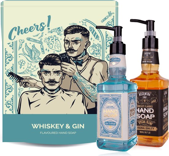 Cadeau voor Man Verjaardag - Stoere Geschenkset Mannen - CHEERS - Whiskey &  Gin Pakket... | bol.com