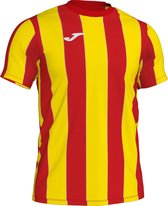 Joma Inter Shirt Korte Mouw Heren - Rood / Geel | Maat: L