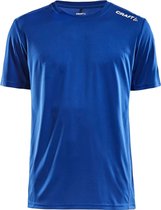 Craft Rush Short Sleeve Tee Heren - XL -sportshirts - blauw - Mannen