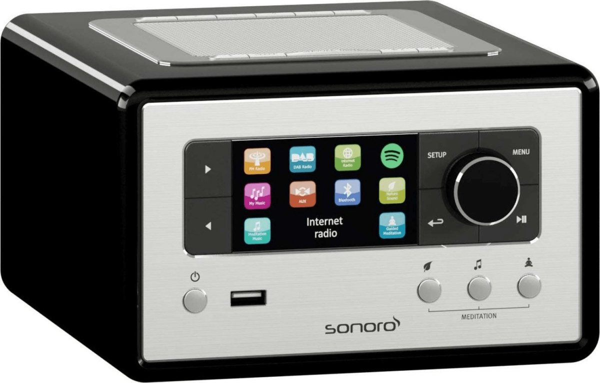 Sonoro HNSO31811BL radio Persoonlijk Digitaal Zwart