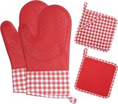 Luxe ovenwanten set – Keukenhulp  Keuken Textiel – Oven Accessiores – Oven Gloves