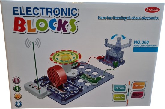 Elektronic Blocks 'Educatief elektro leren' NO.300 (compatibel met Spektro)