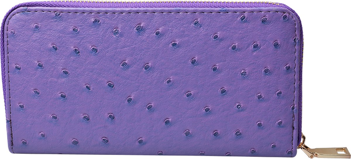 Juleeze Portemonnee 19x9 cm Paars Polyurethaan