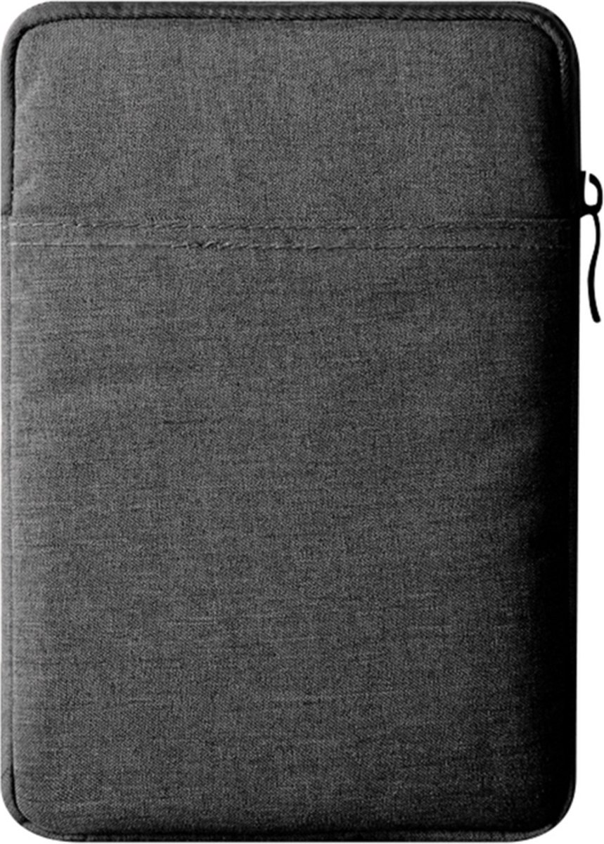 Bescherm-Opberg Hoes Etui Pouch Sleeve geschikt voor iPad Air A2589 - A2316 Antraciet