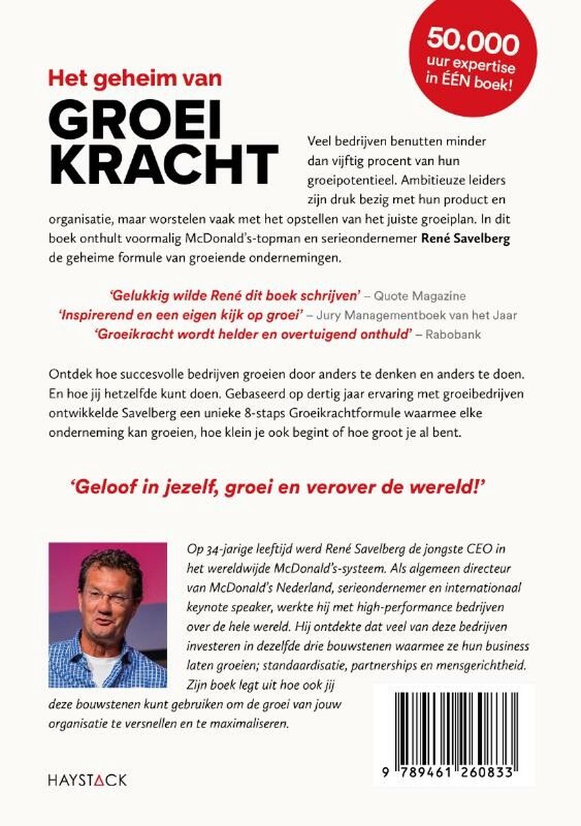 Het geheim van groeikracht - back cover