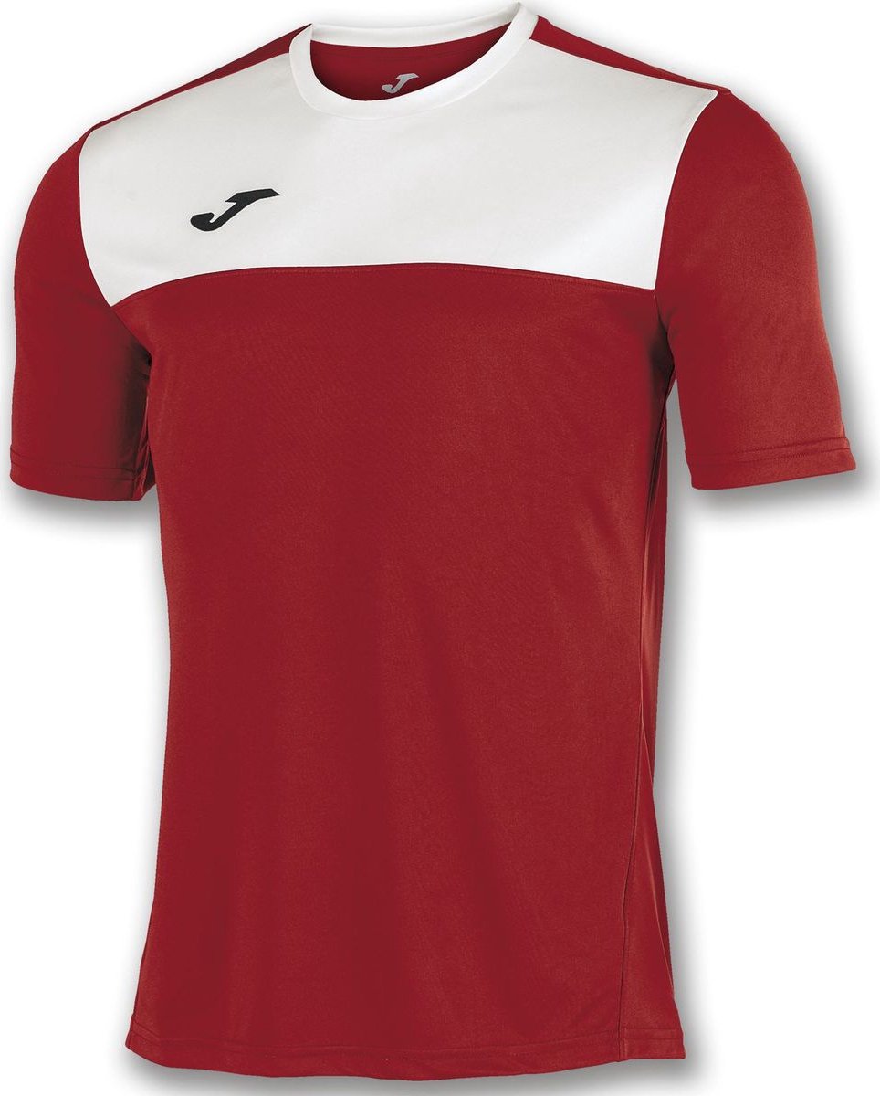 Joma Winner Shirt Korte Mouw Heren - Rood / Wit | Maat: L