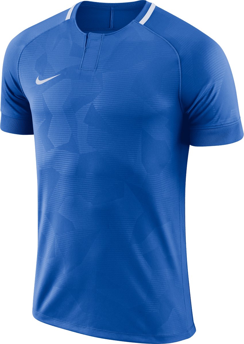 Nike Challenge II Shirt Korte Mouw Heren - Royal | Maat: XL