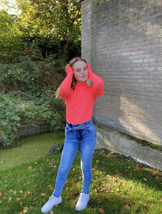 Verlichting Politieagent Numeriek Meisjes jeansbroek | Spijkerbroek | Skinny jeans | Lange broek voor meisjes  75%... | bol.com