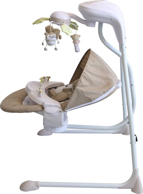 Quilola balancelle électrique pour bébé balançoire et chaise longue balancelle  pour