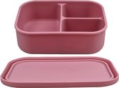 KOOLECO® siliconen bento lunchbox - blush roze
