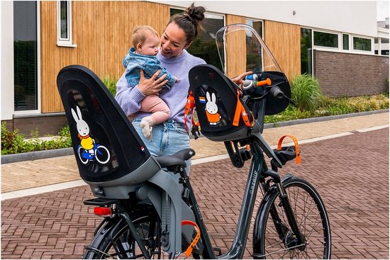 Siège enfant pour Qibbel Air Nijntje - gris foncé