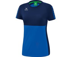 Erima Six Wings T-Shirt Dames - New Royal / New Navy | Maat: 40