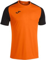 Joma Academy IV Shirt Korte Mouw Heren - Oranje / Zwart | Maat: S