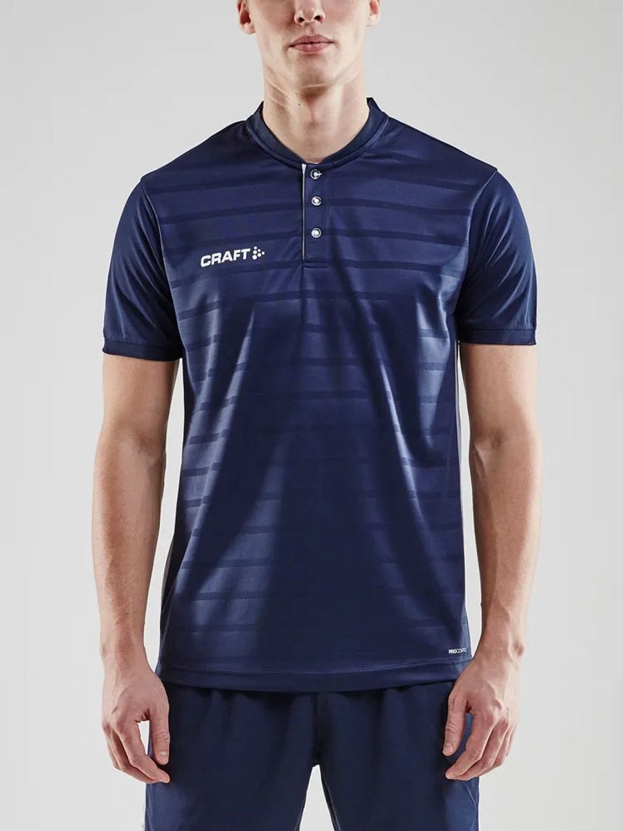 Craft Pro Control Shirt Korte Mouw Heren - Marine | Maat: S