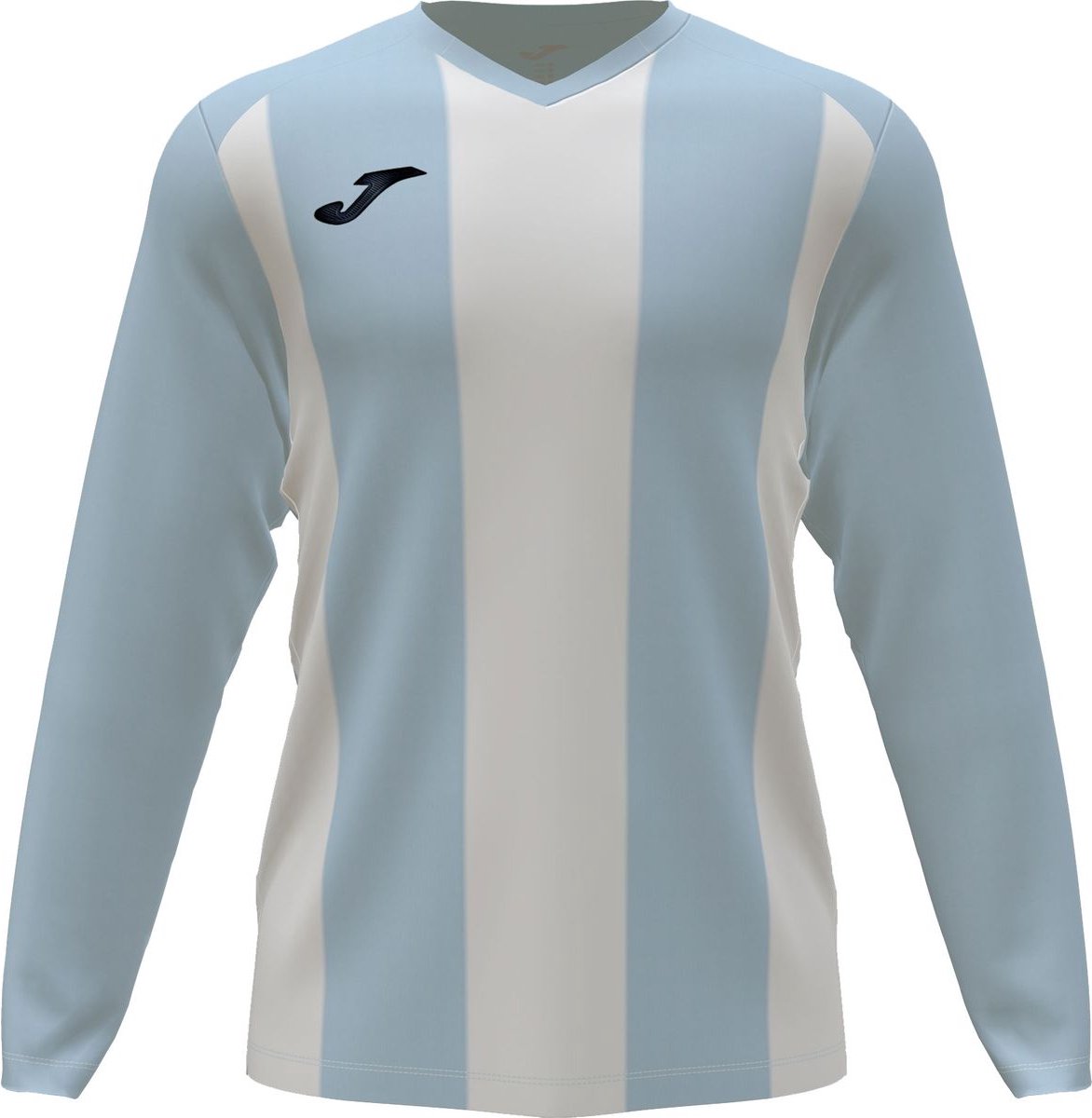 Joma Pisa II Voetbalshirt Lange Mouw Heren - Hemelsblauw / Wit | Maat: L
