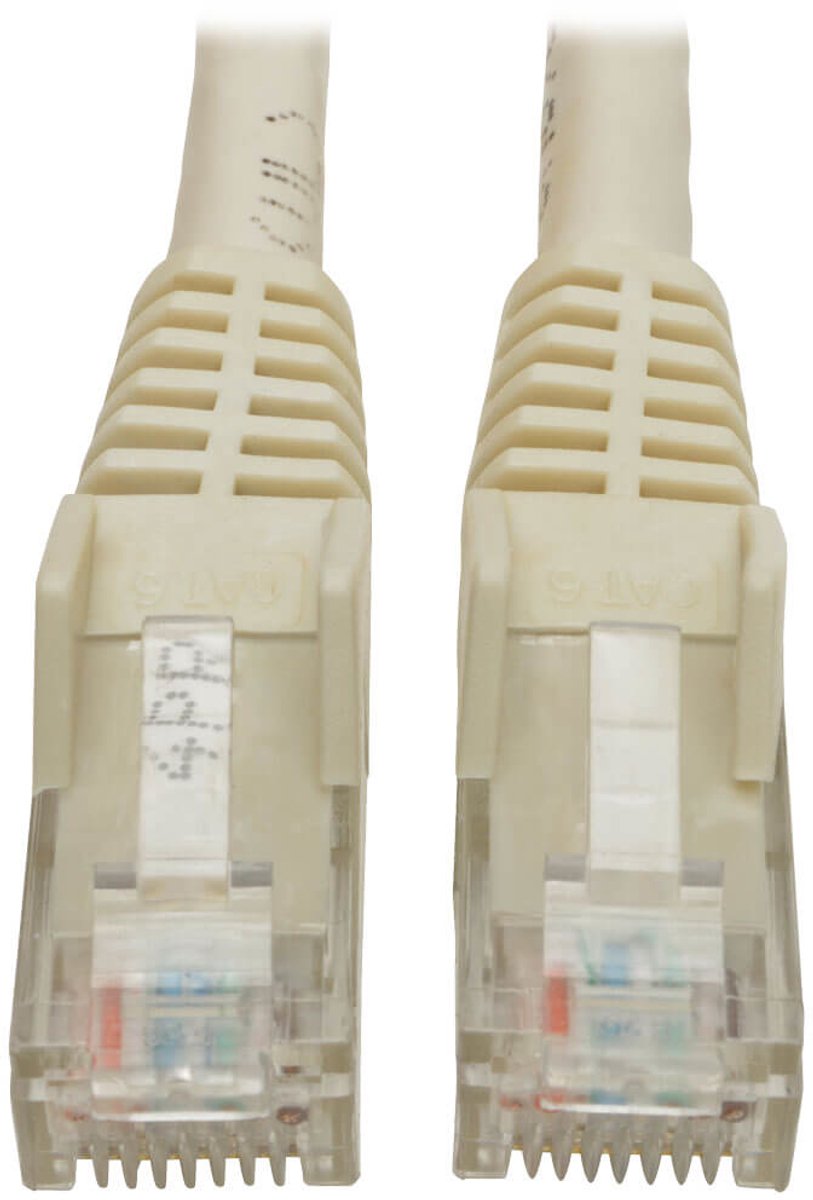 Tripp Lite N201-006-WH netwerkkabel 1,8 m Cat6 U/UTP (UTP) Wit