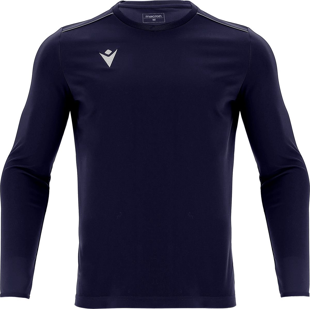 Macron Rigel Hero Voetbalshirt Lange Mouw Kinderen - Marine | Maat: 128