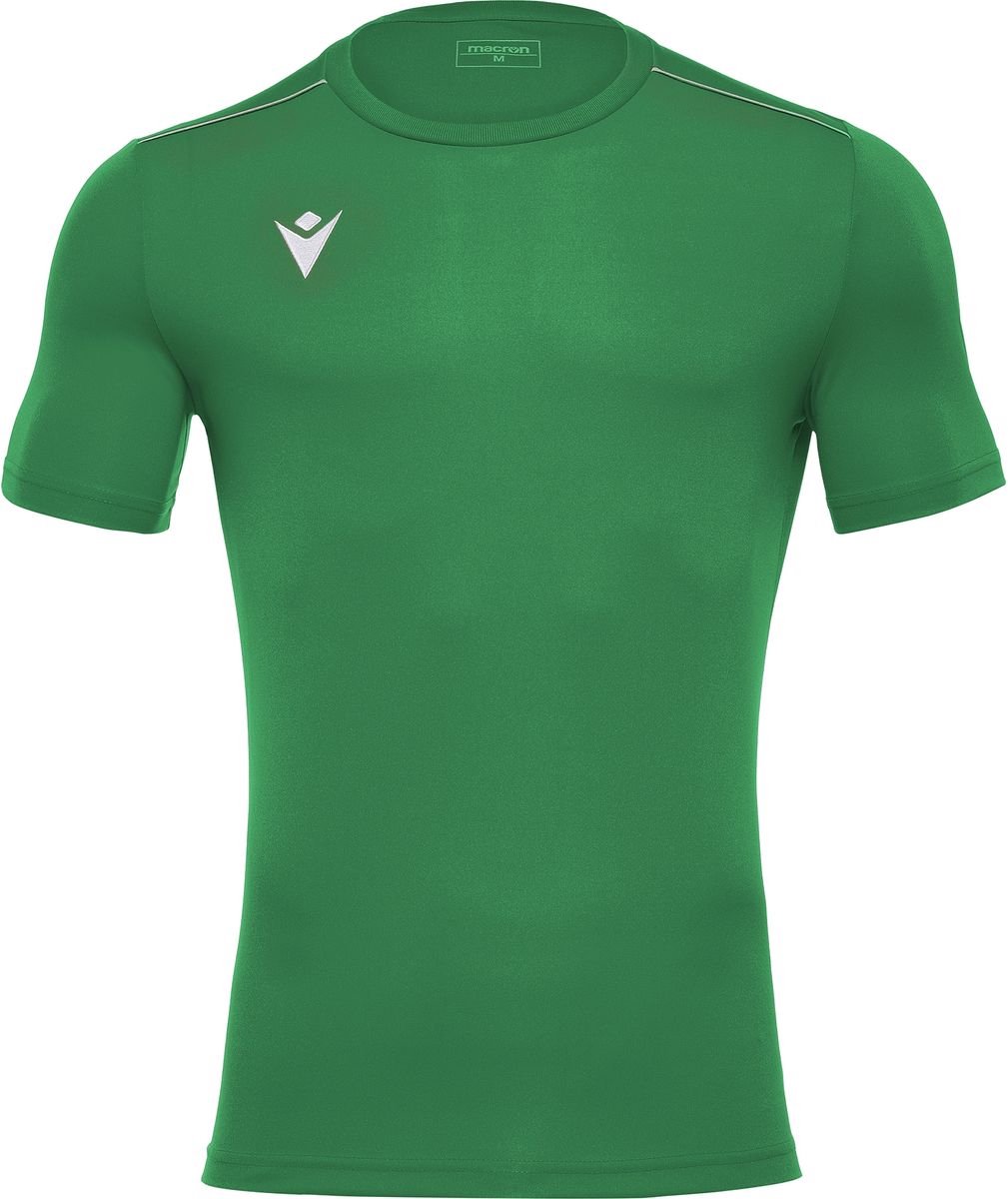 Macron Rigel Hero Shirt Korte Mouw Heren - Groen | Maat: S