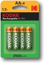 Kodak Rechargeable Ni-MH - AA battery 4 pack