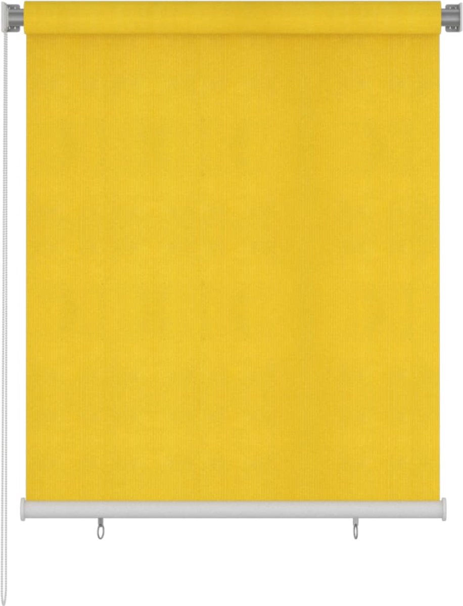 Prolenta Premium - Rolgordijn voor buiten 120x140 cm HDPE geel