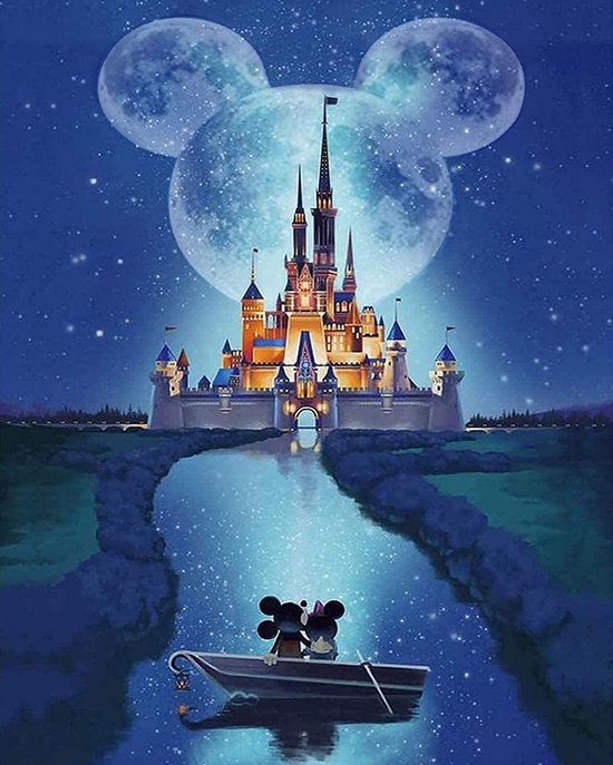 uitdrukken Beweren Annoteren Schilderen op nummer Disney (40 x 50 cm) | bol.com