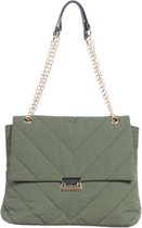 Groen Handtas - Schoudertas - Crossbodytas - Stoffen materiaal