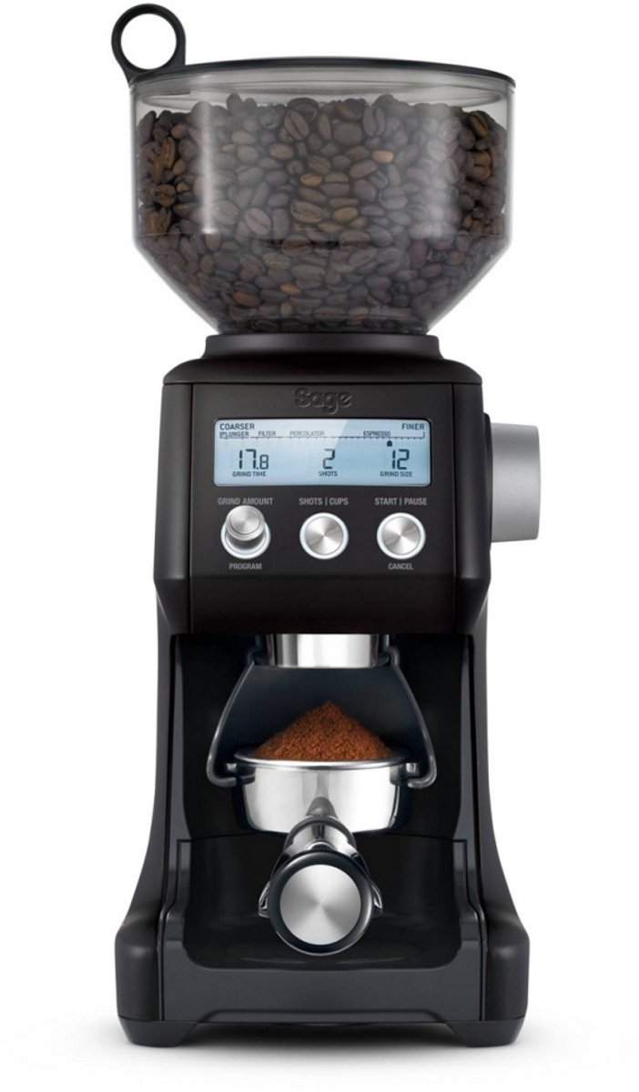 Sage the Smart Grinder™ Pro Black Stainless Steel bonenmaler
