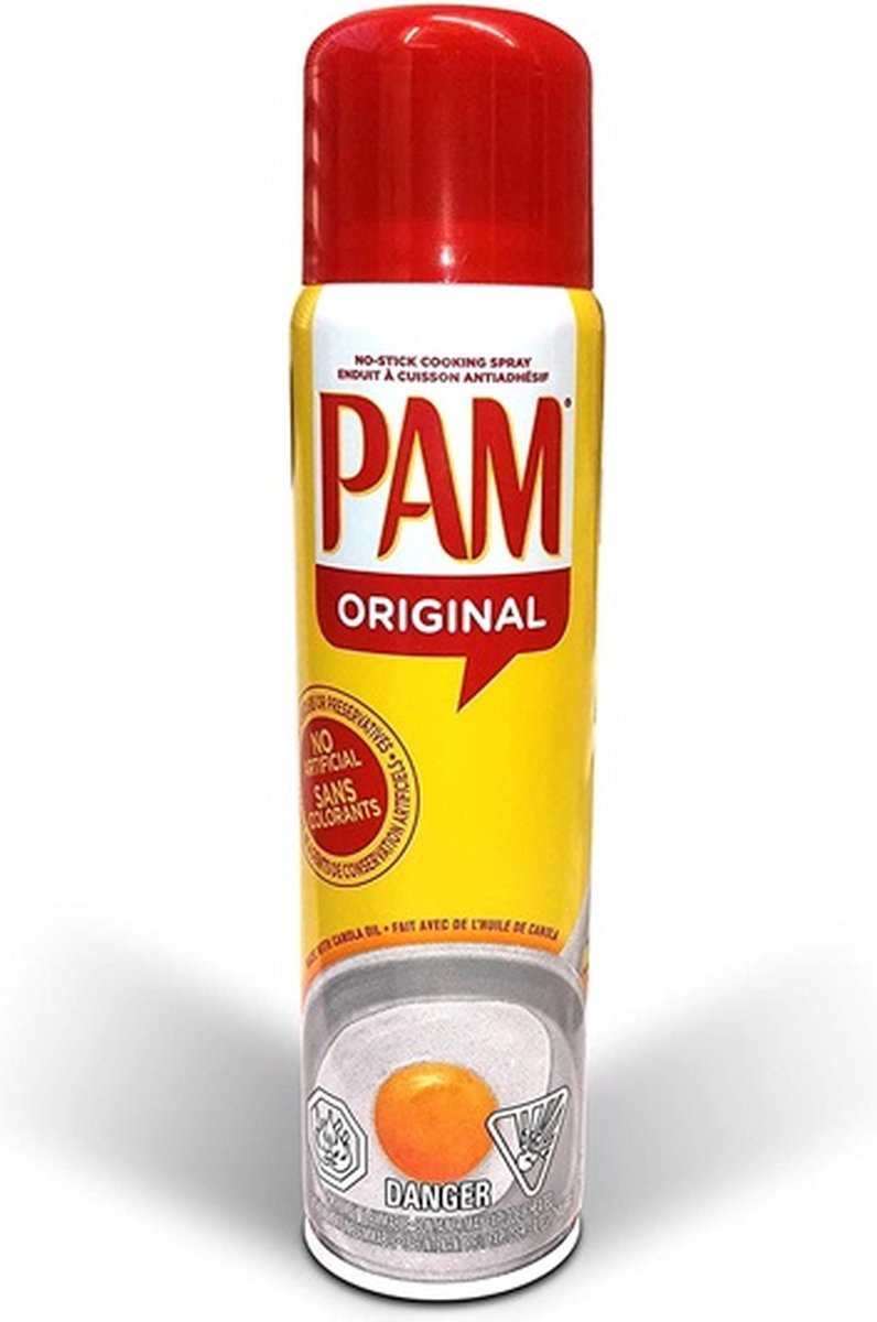 PAM Cooking Spray Original 571 Doseringen 6oz 170 Gram bol