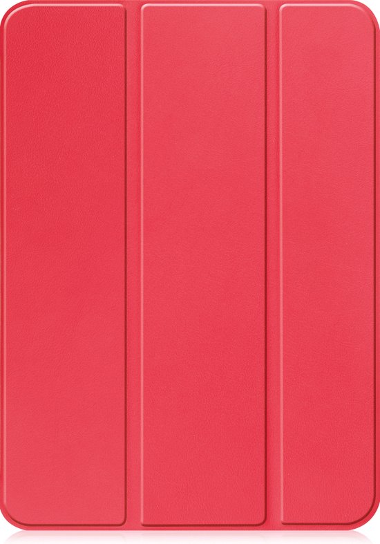 iPad 10 2022 Cover Case Hard Cover - iPad 10 Case Bookcase - Rouge