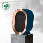 Oneiro's Originele™ elektrische ventilator kachel BLAUW 800W/1200W - 10 x 13 x 20 cm - verwarmingspaneel - elektrische verwarming - verwarming - eco