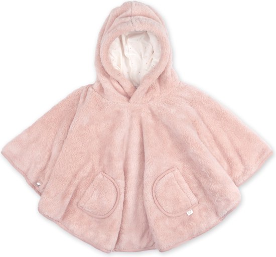 BEMINI Poncho de voyage - 9-36m - Softy + jersey - Blush