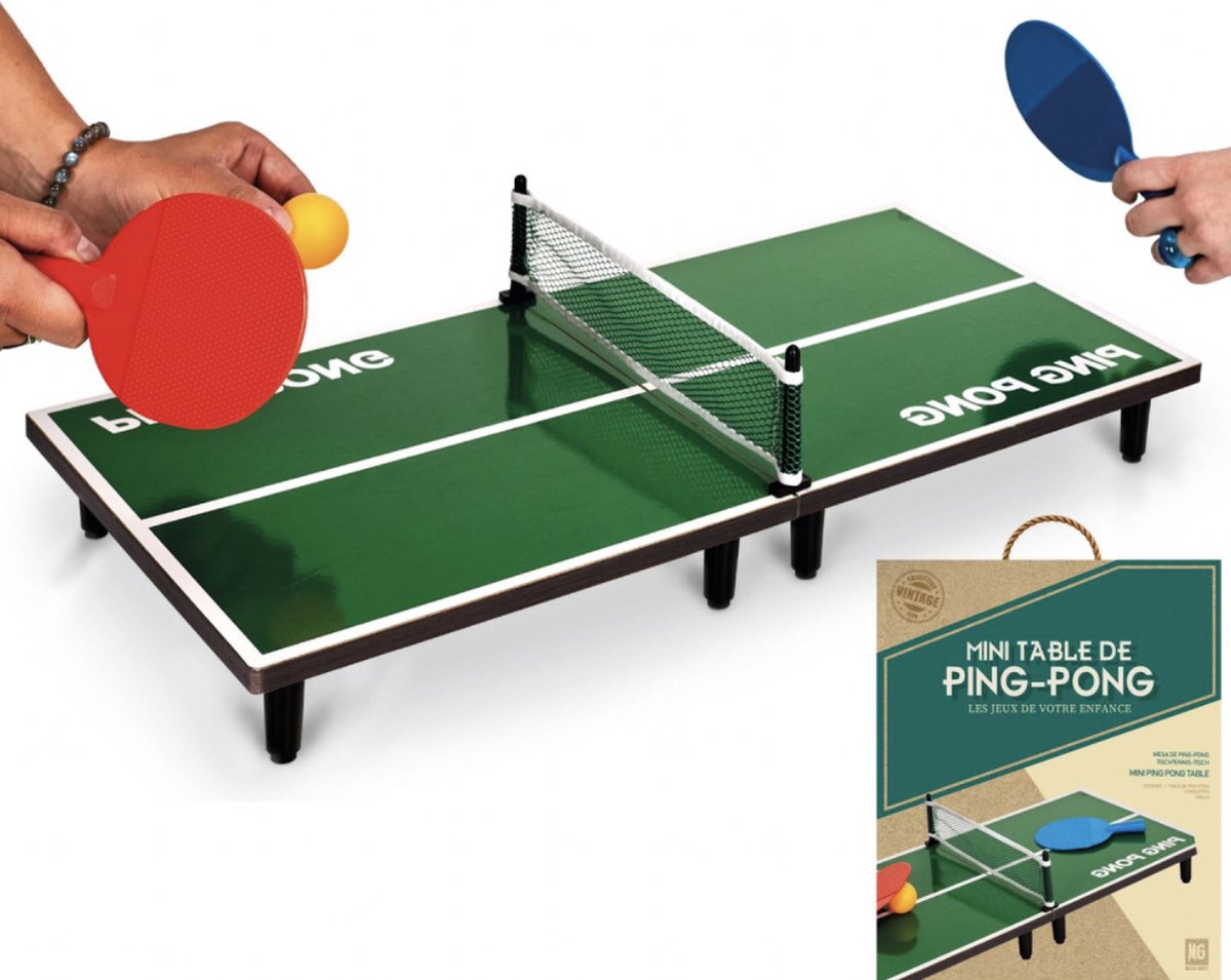 KETTLER Set de raquettes de ping-pong Match