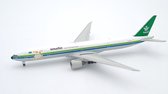 Herpa Boeing vliegtuig 777-300ER Saudia 75 Years Retrojet schaal 1:500 14,8cm