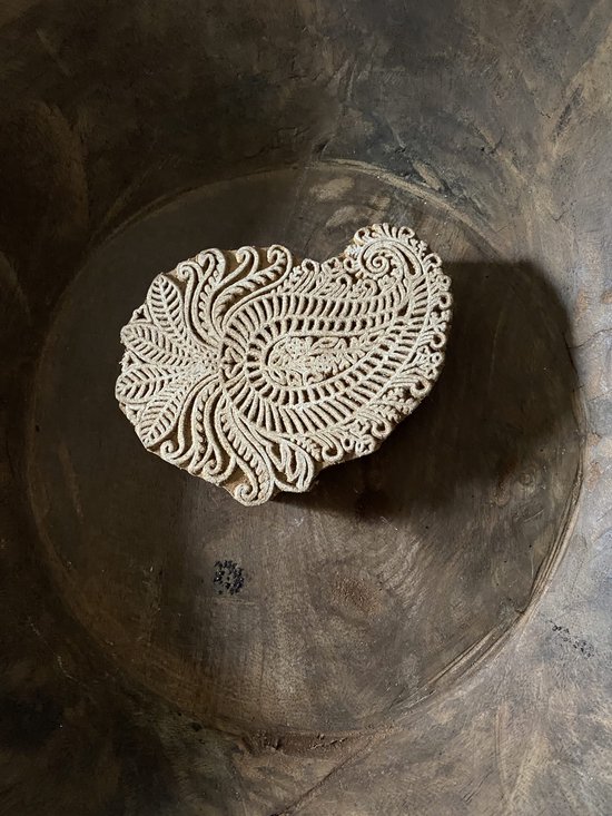 Arty Crafty Blumen Druckstempel - DIY Holz Block Für Stoff & Papier