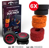 ProFPS Duo Pack voor PlayStation 4 (PS4) en PlayStation 5 (PS5) - eSports Game Accessoires – Precision Rings - Performance Thumbsticks Mixed