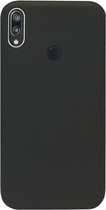 ADEL Siliconen Back Cover Softcase Hoesje Geschikt voor Huawei Y7 (2019) - Zwart