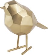 Present Time -Statue bird - Small - Polyresin - Goud