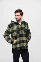 Brandit - Lumberjacket Jacket - 4XL - Zwart/Groen