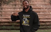 Rick & Rich Workout Hoodie - Hoodie M - Dragonball Hoodie - heren Hoodies met ronde hals - Sport Hoodie - Saiyans Hoodie - heren Hoodie korte mouw - Fitness Hoodie - Gym Motivation Hoodie - Hoodie met opdruk