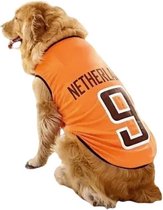 Holland - Oranje wk shirt hond maat S