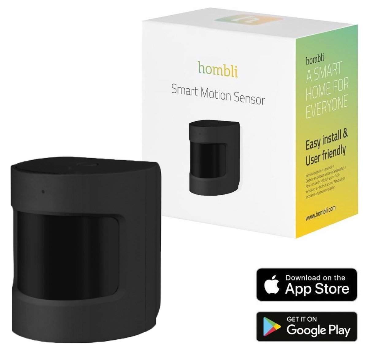 Hombli Smart Capteur de Mouvement Noir