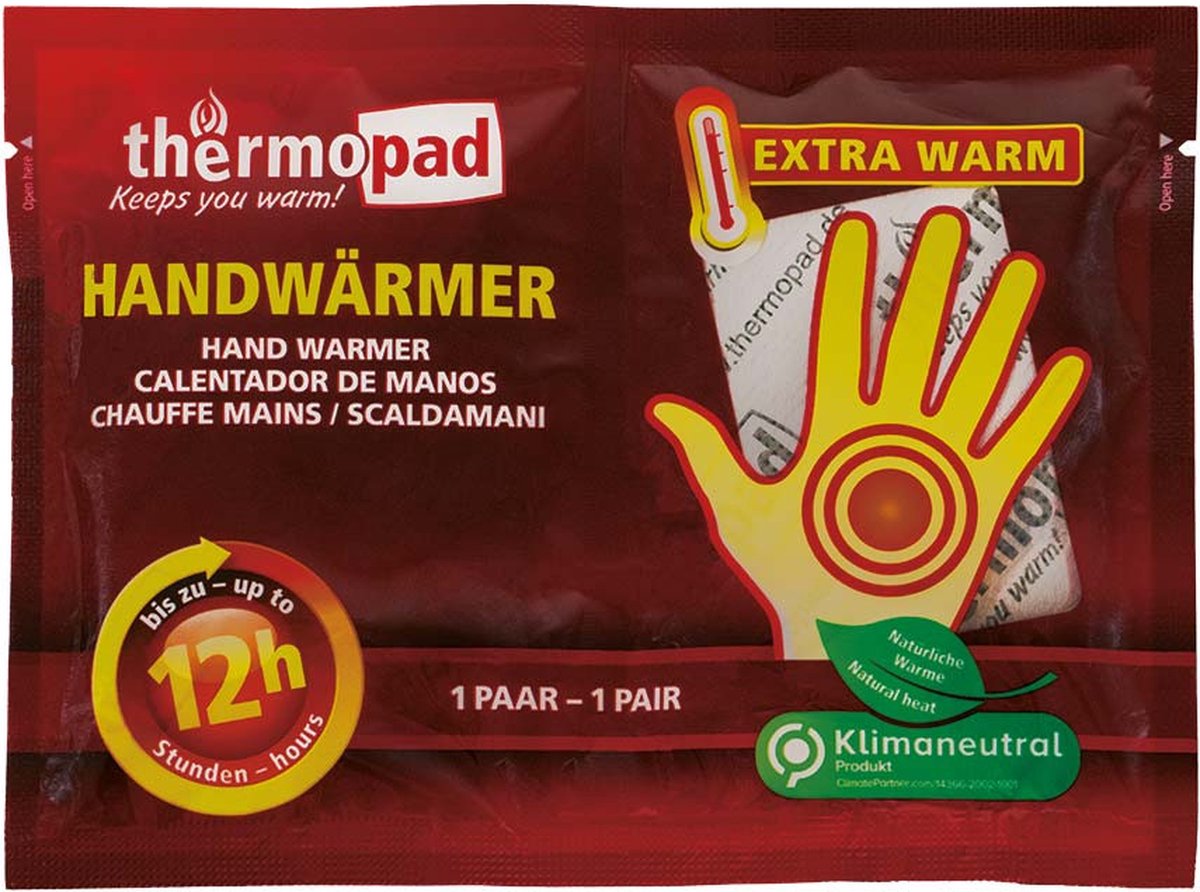 Goedkoopste Thermopad - Six-Pack Handwarmer (6 paar) - Enkel gebruik