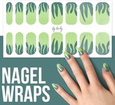 By Emily - Nagel wrap - Jungle Fever | 16 stickers | Nail wrap | Nail art | Trendy | Design | Nagellakvrij | Eenvoudig | Nagel wrap | Nagel stickers | Folie | Zelfklevend | Sjablonen