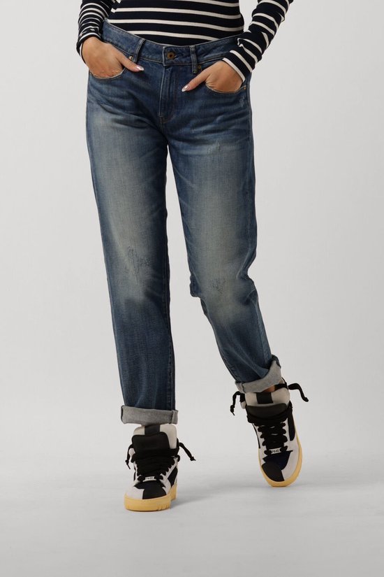 skelet Gluren zelfmoord G-Star Raw Kate Boyfriend Jeans Dames - Broek - Blauw - Maat 29/32 | bol.com
