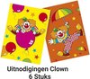 Div kleuren Clown